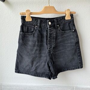 Zara Mom Fit Denim Short